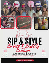 Load and play video in Gallery viewer, Sip &amp; Style: Brims &amp; Bubbly II
