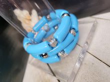 Load image into Gallery viewer, Bamboo bracelet - Baby blue
